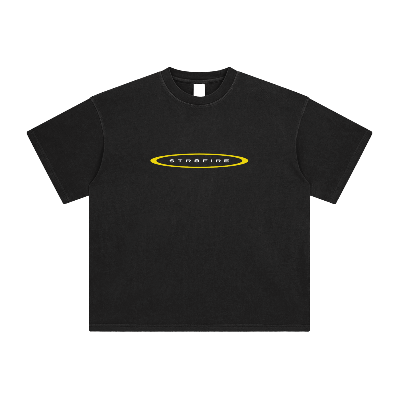 Str8Fire Original Mens Oval Enzyme Washed Tee
