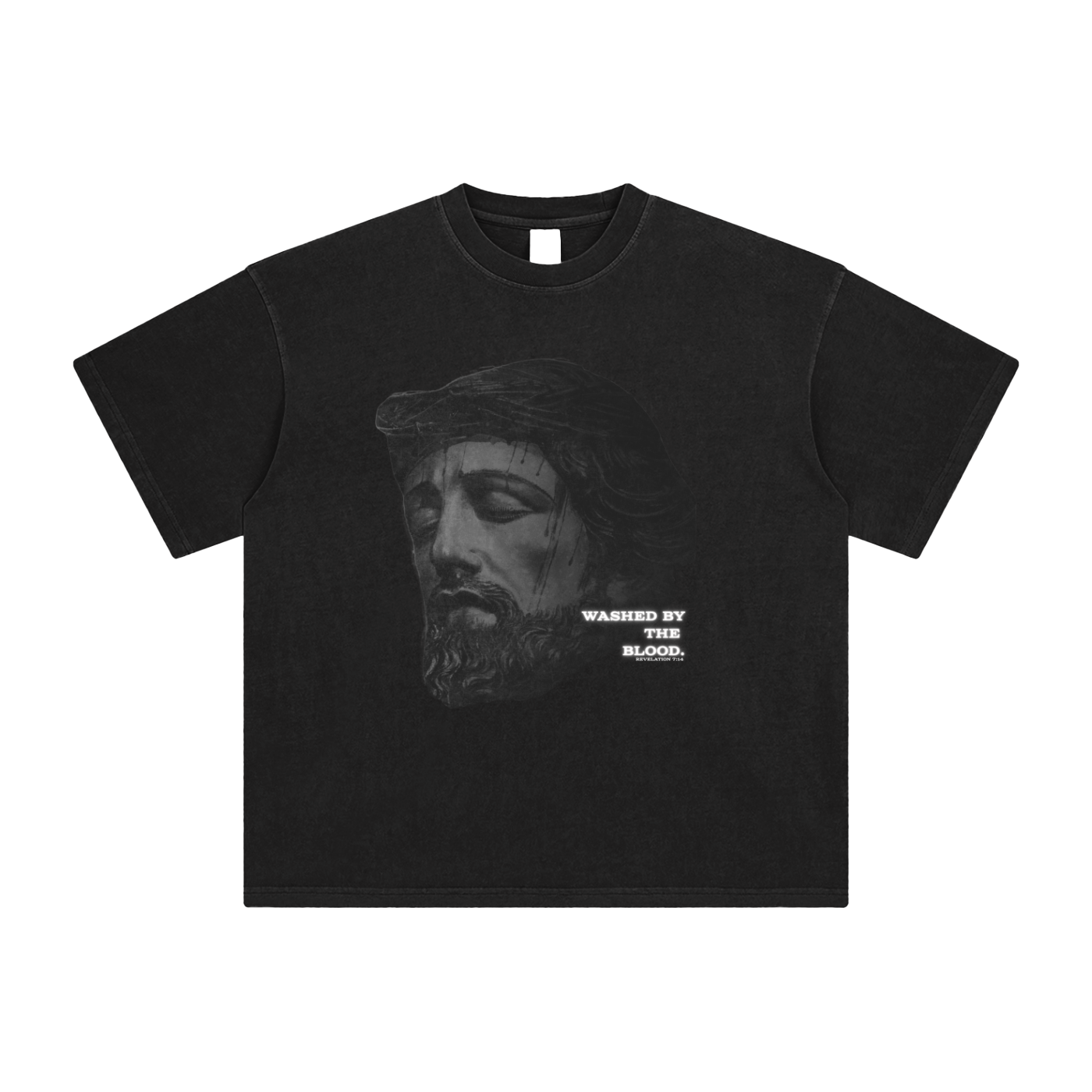 Str8Fire Original "Washed By the Blood" RYF Heavyweight Tee
