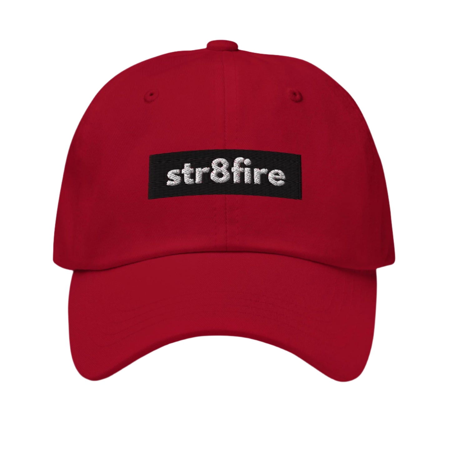 Str8Fire Original Box Logo Classic Dad Hat