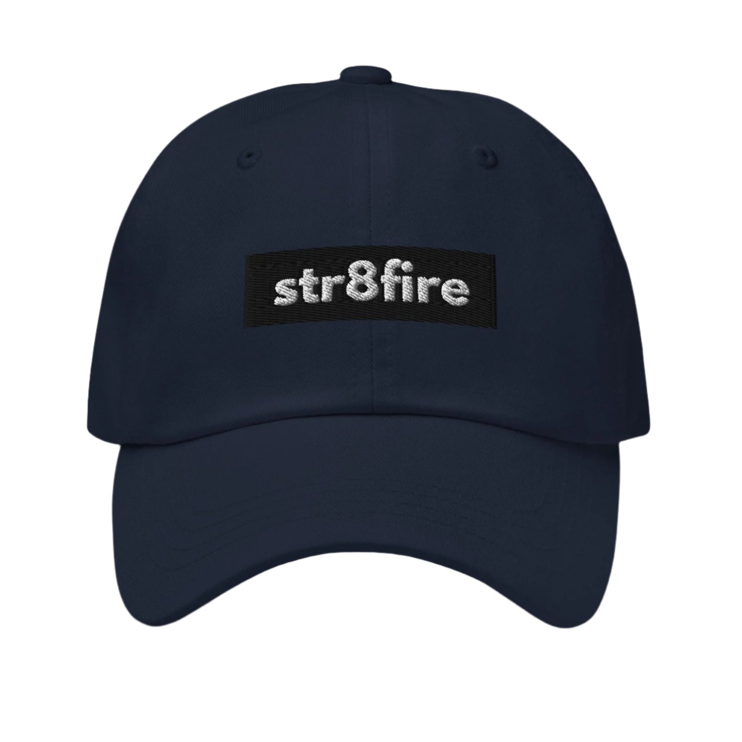 Str8Fire Original Box Logo Classic Dad Hat