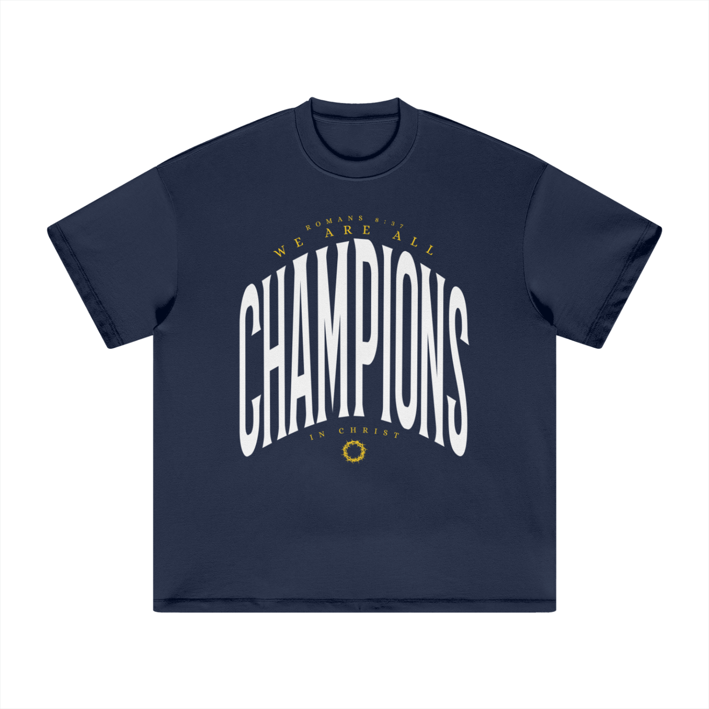 Str8Fire Original "Champions In Christ" Heavyweight Tee