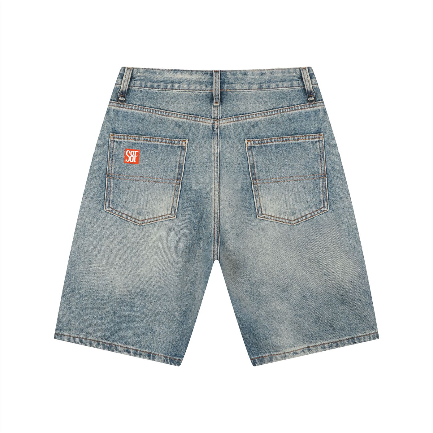 Str8Fire Vintage Wash Denim Shorts