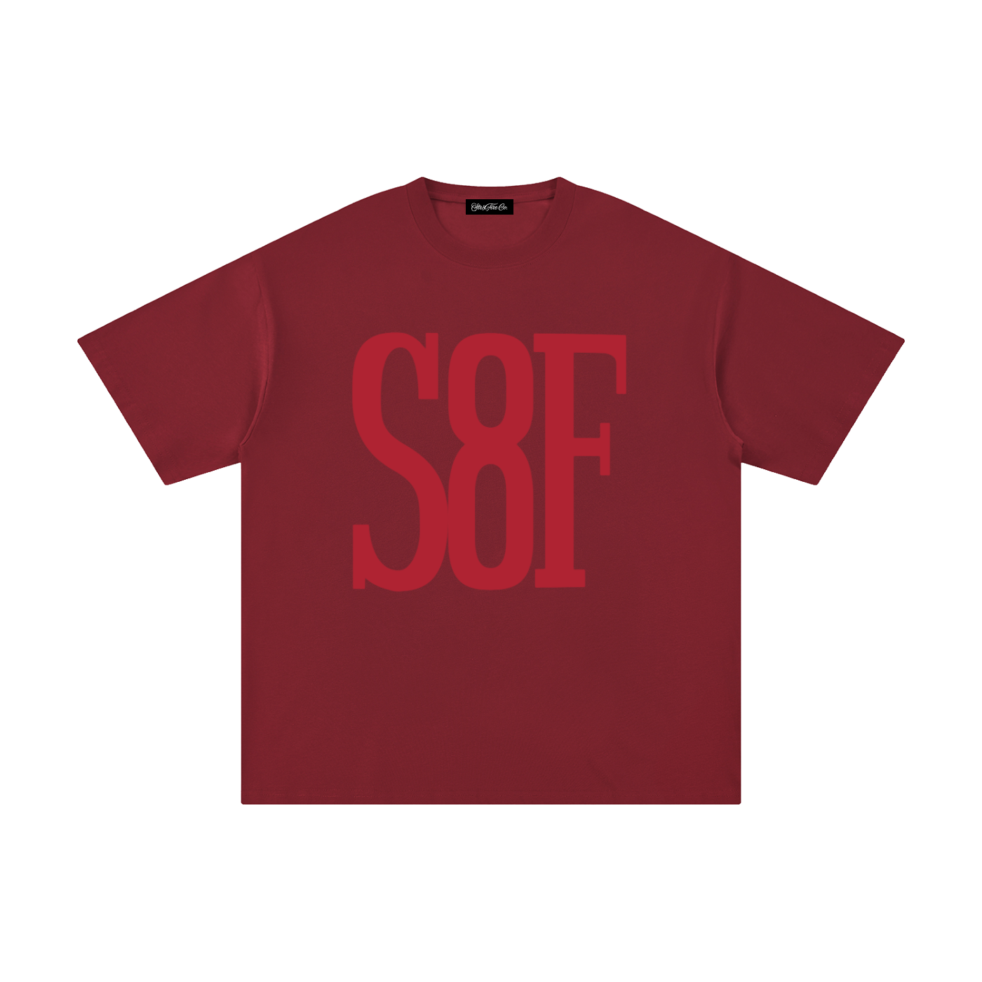 "The Str8Fire Tee" Red