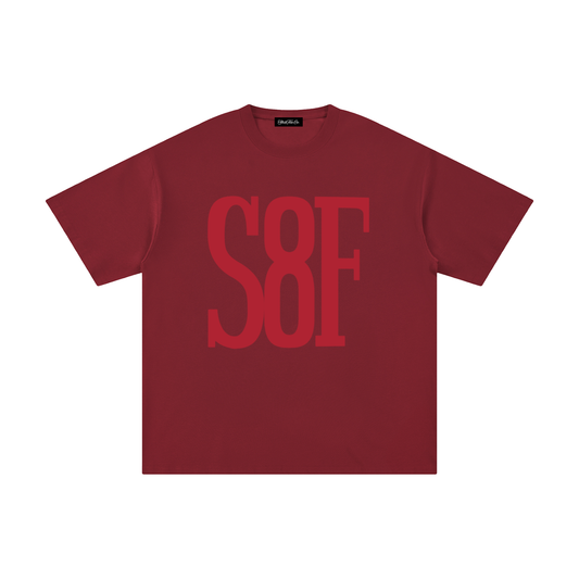 "The Str8Fire Tee" Red