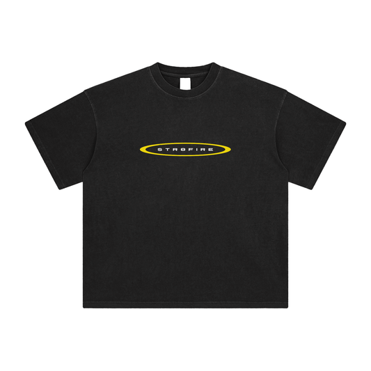 Str8Fire Original Mens Oval Enzyme Washed Tee