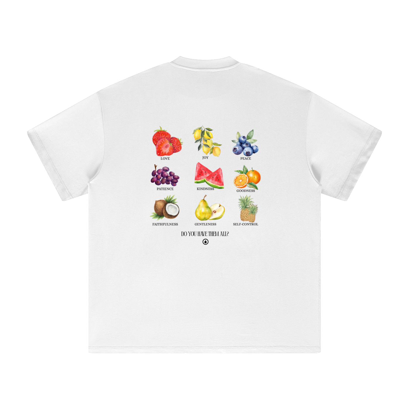 Str8Fire Original "Fruits of the Spirit" Heavyweight Tee (EARLY ORDER ACCESS)