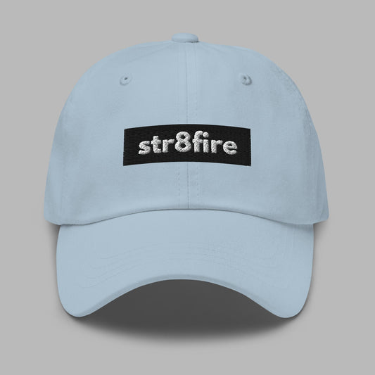 Str8Fire Original Box Logo Classic Dad Hat