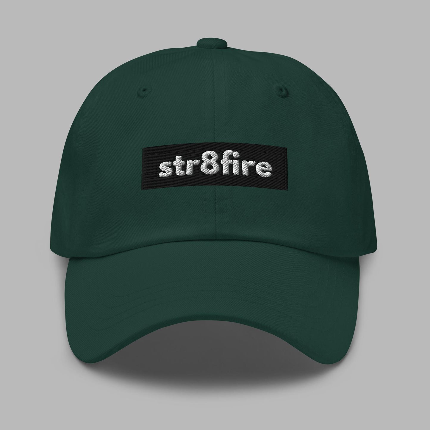 Str8Fire Original Box Logo Classic Dad Hat