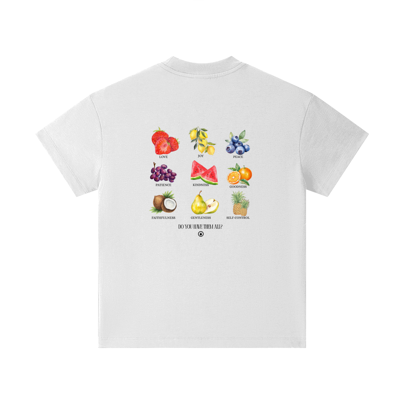 Str8Fire Original "Fruit Of the Spirit" Cotton Essential Kids T-Shirt