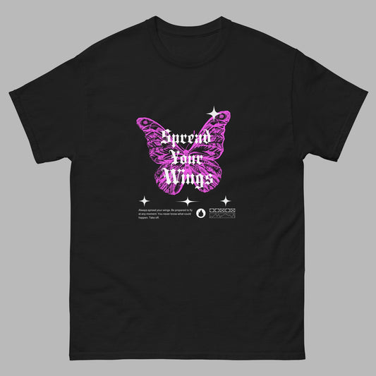 Str8Fire Original "Spread Your Wings" Mens Graphic Tee