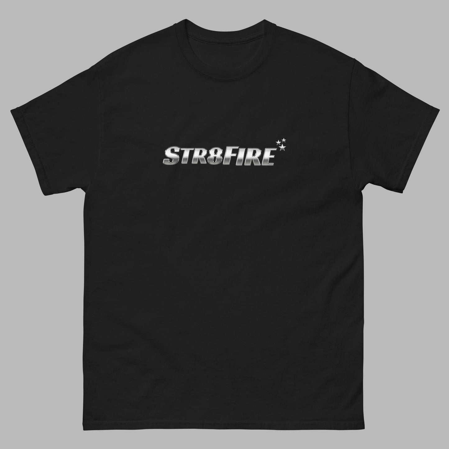 Str8Fire Original Y2k Metal Mens Graphic tee