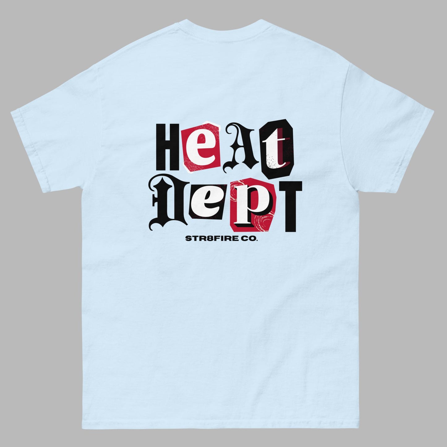 Str8Fire Original "Heat Dept." Mens Graphic tee