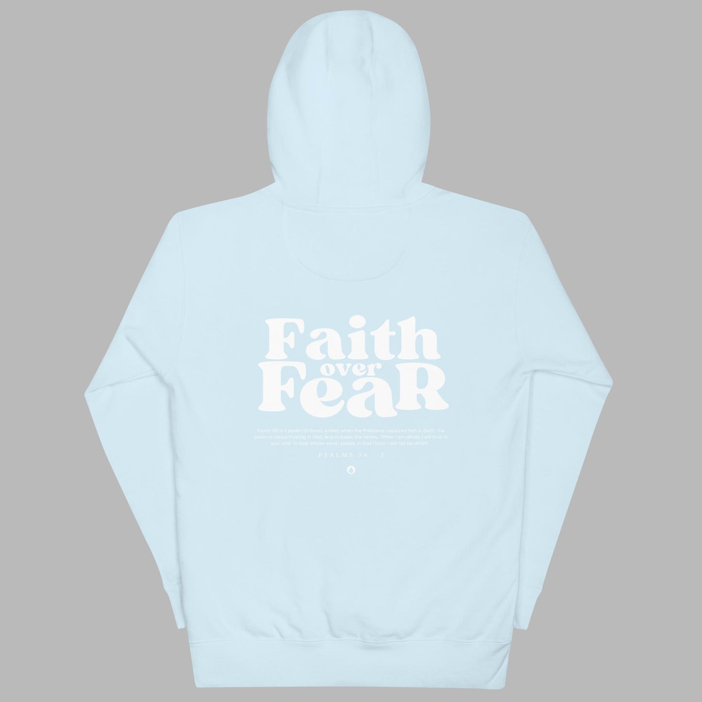 "Faith over Fear" Religious Womens Graphic Hoodie