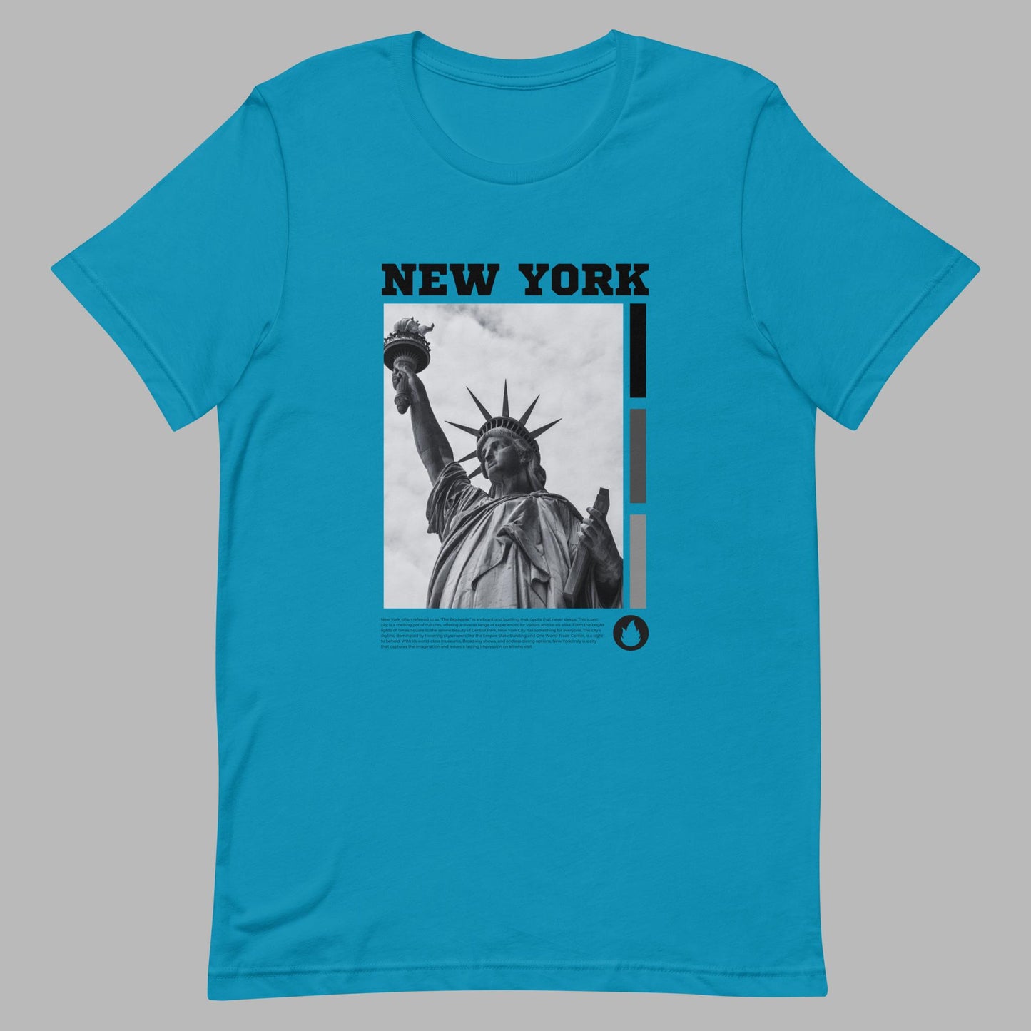 Str8Fire Original New York Womens Graphic tee