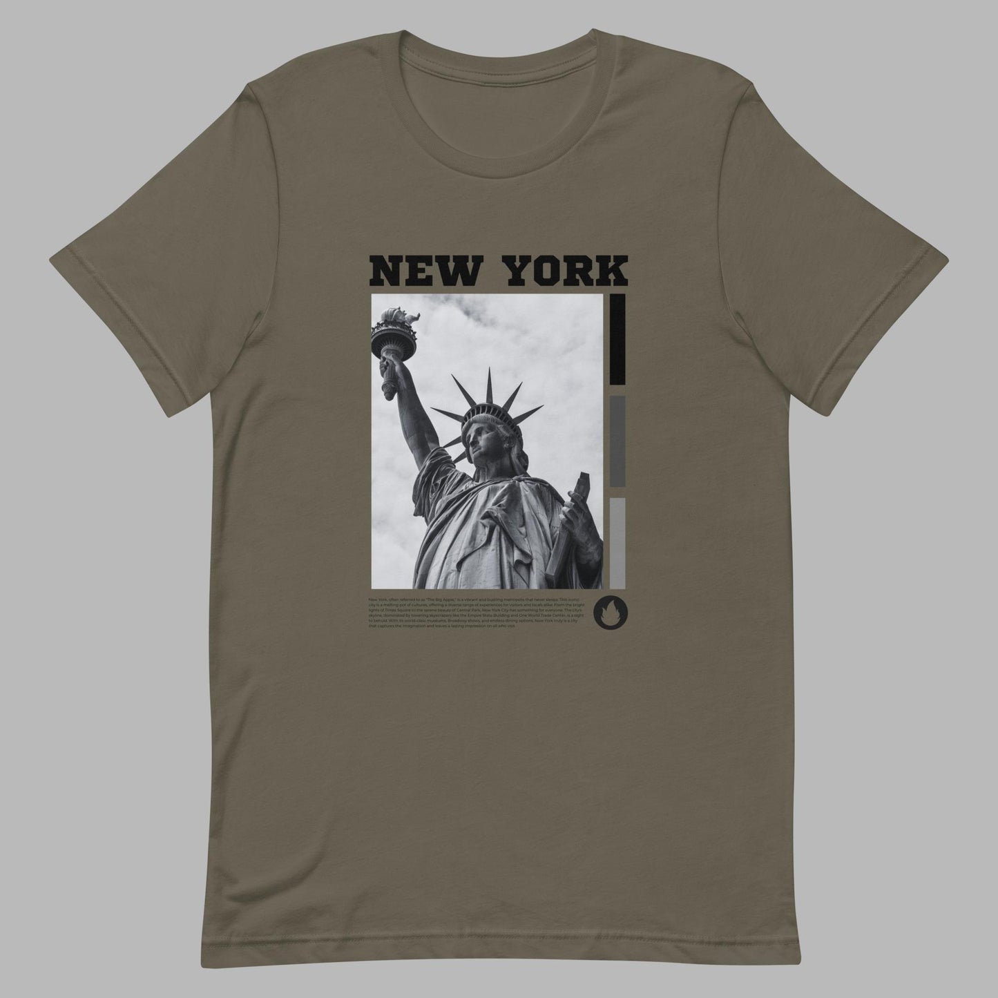 Str8Fire Original New York Womens Graphic tee