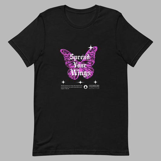 Str8Fire Original "Spread Your Wings" Womens Graphic Tee