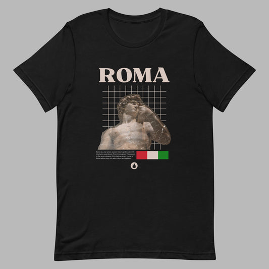 Str8Fire Original "Roma" Italy Womens Graphic tee