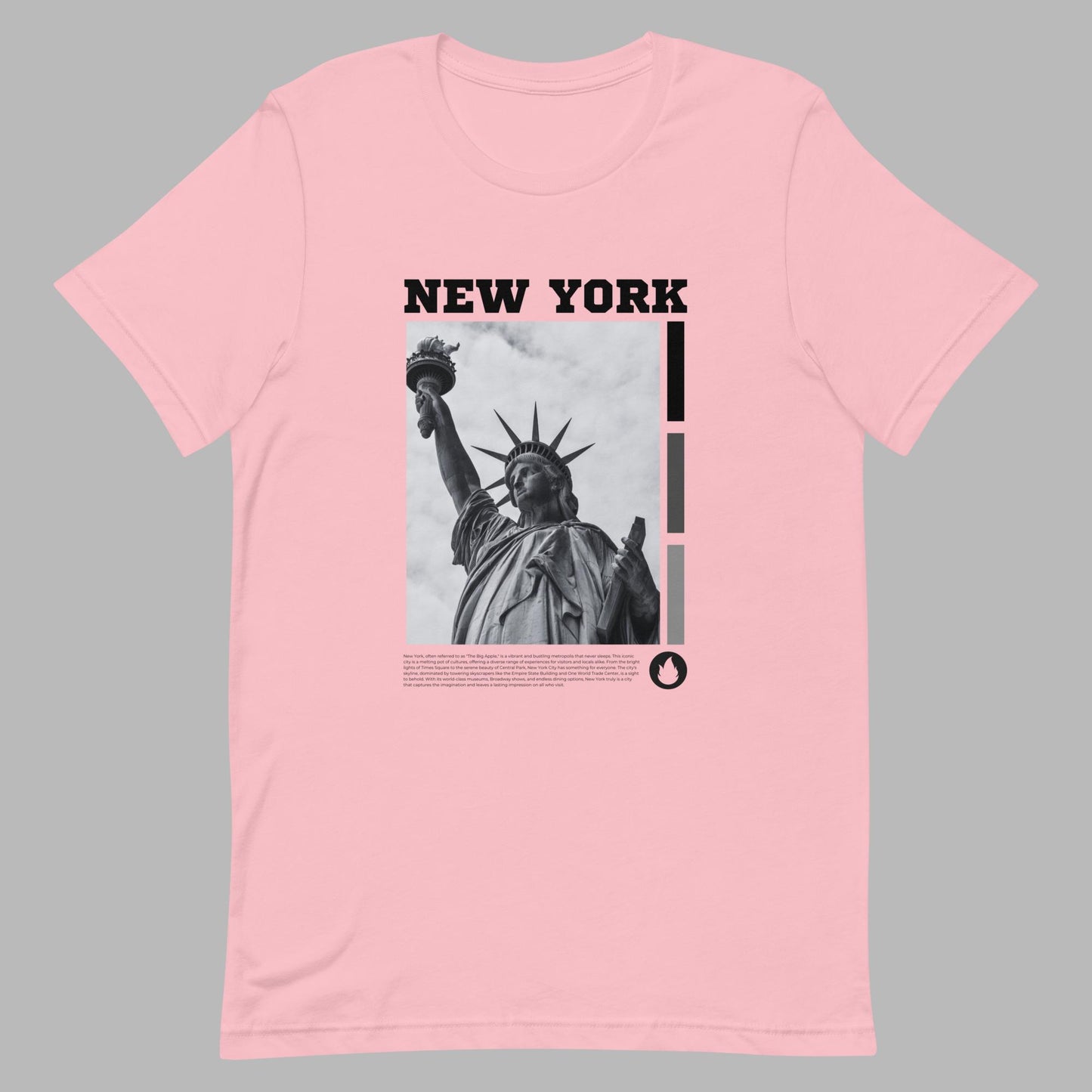 Str8Fire Original New York Womens Graphic tee