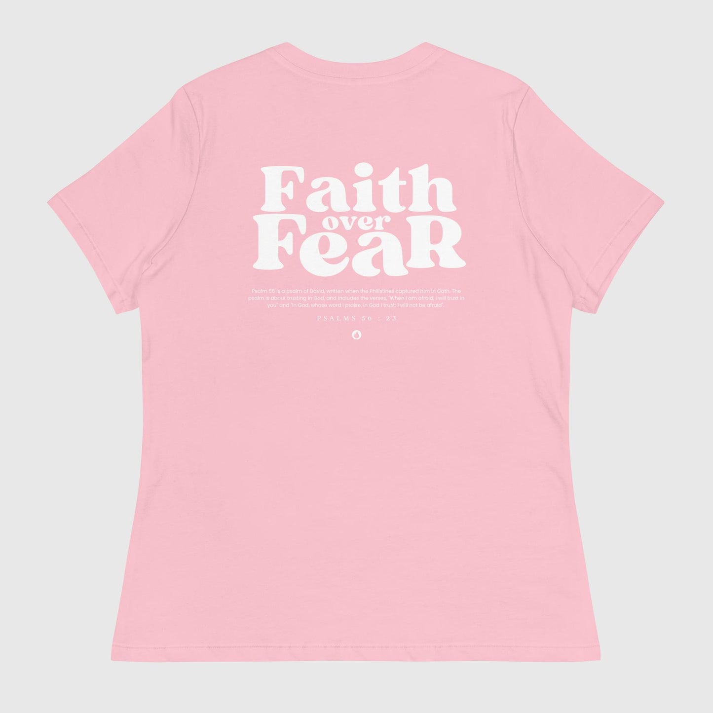 "Faith over Fear" Religious Womens Graphic Tee