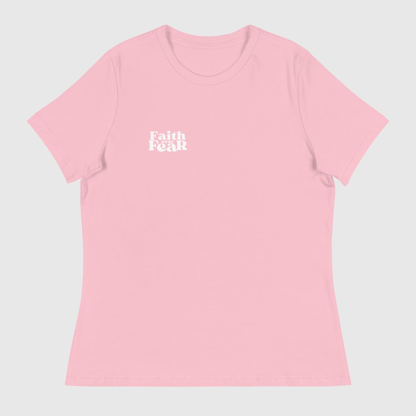 "Faith over Fear" Religious Womens Graphic Tee