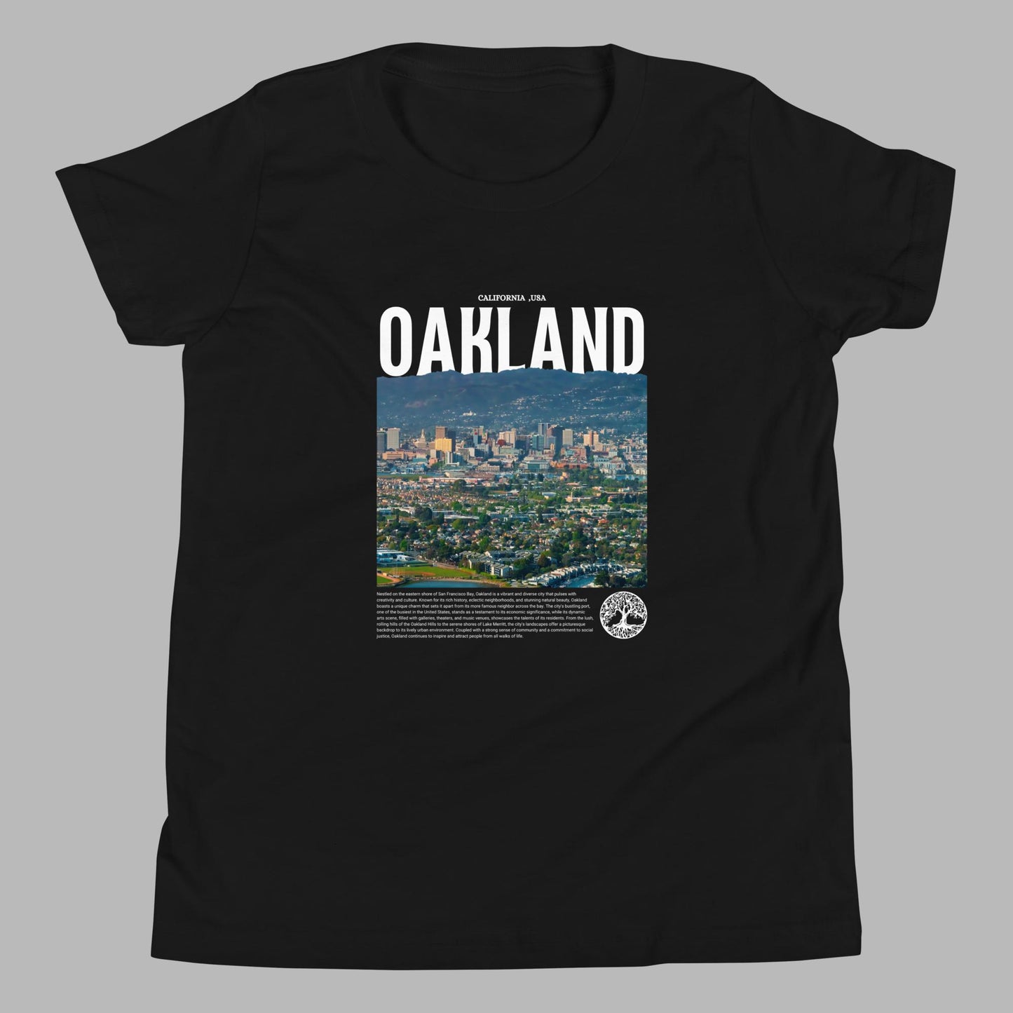 Str8Fire Original "Oakland California" Youth Graphic tee